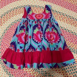 Smocked boutique style dress 3T